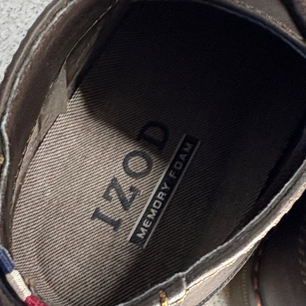 Elegant IZOD Dark Brown Chukka Boots for Men size 10‎ fc3